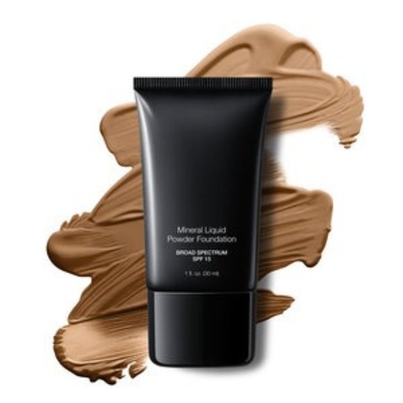 Your Name Cosmetics Mineral Liquid Powder Foundation Soft Tan SPF 15 - Picture 1 of 1